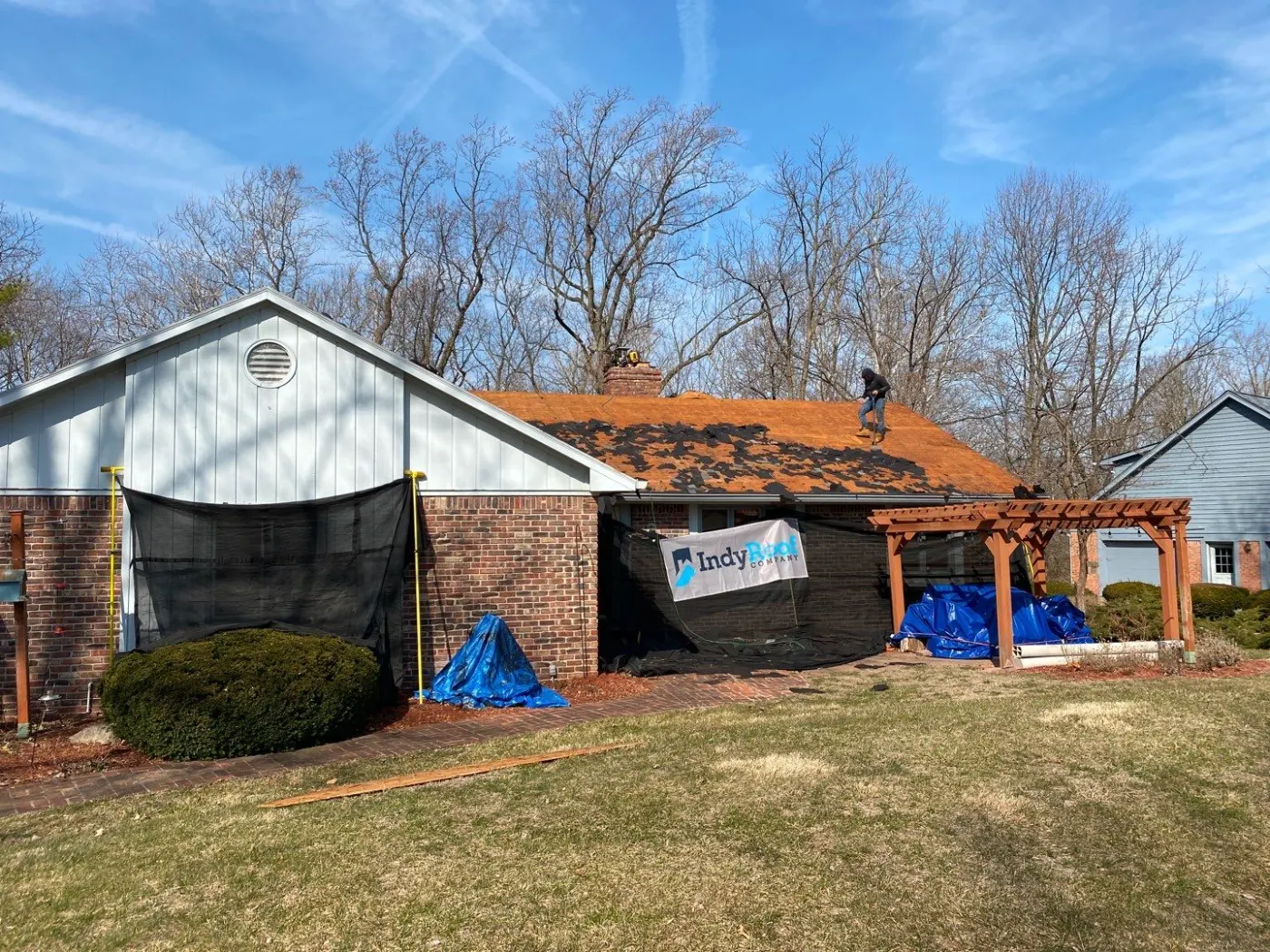 Vinyl siding replacement completed in Hunters Pointe